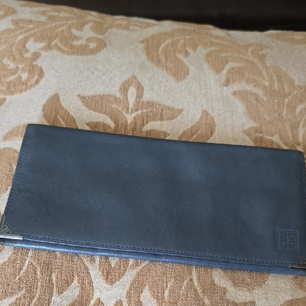 Givenchy Gray Leather Wallet